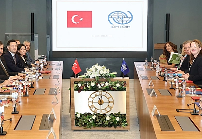 Düzensiz göçle mücadele görüşmesi