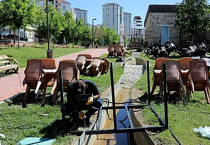 Elazığ Belediyesi, yaşam alanlarında bakım ve onarım çalışmalarını sürdürüyor