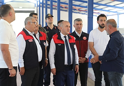 Elazığ Besi OSB'de tamamlanan yatırımlar yerinde incelendi