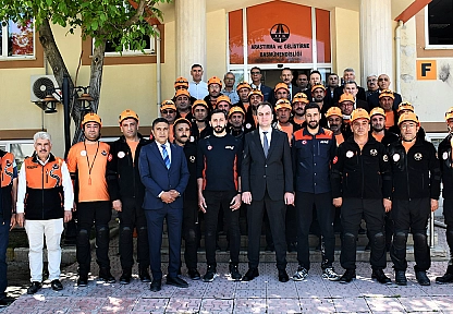 Elazığ'da Afetlere müdahale için 28 kişilik ekip kuruldu
