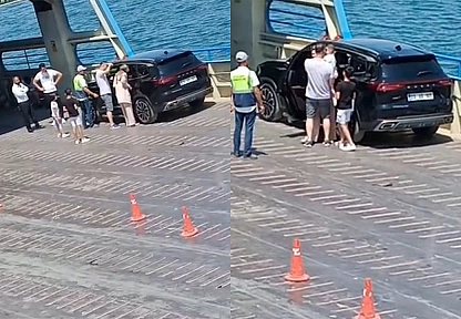 Elazığ'da Anahtar aracın içerisinde kalınca, çocuğa bir saat dil döktüler