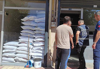 Elazığ'da gübre dağıtıcıları ve tüp bayilerine denetim