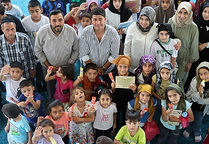 Elazığ'da Kur'an Kursu'nda filografi sanatı etkinliği
