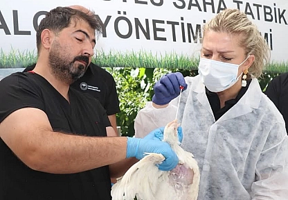 Elazığ'da Kuş Gribine karşı gerçek boyutlu saha tatbikatı