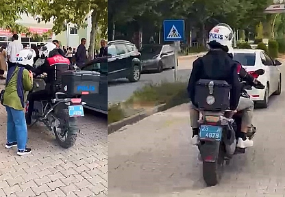 Elazığ'da yürekleri ısıtan görüntü