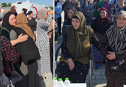 Elazığ'dan Ahlat'a duygusal uğurlama: 242 Ahıska Türkü yola çıktı