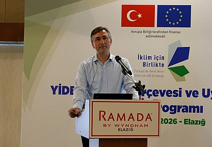 Elazığ, iklim değişikliğiyle mücadelede pilot il oldu