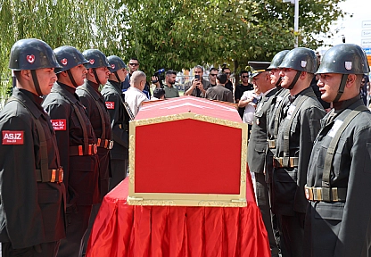 Elazığlı Şehidimiz son yolculuğuna uğurlandı