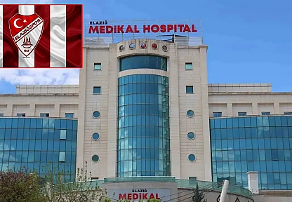 Elazığspor'un sağlığı Medikal Hospital'a emanet