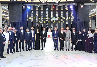 Ergen ve Kayalı ailelerinin mutlu günü