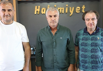 Gazeteci Azbay ve Kamaç'tan Başkan Toprak'a ziyaret