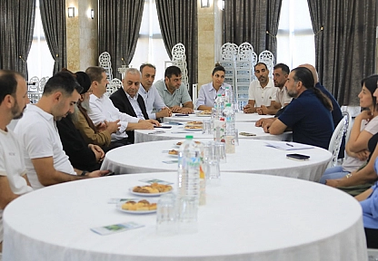Jeotermal İsale Hattının bilgilendirme ve istişare toplantısı yapıldı