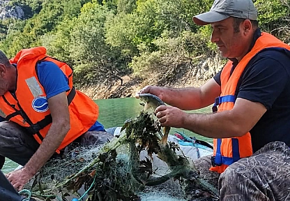 Kalealtı-1 Barajı'nda biyoçeşitlilik ve stok tahmini çalışmaları sürüyor
