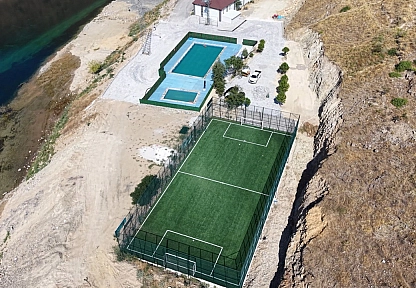 Keban'a yeni spor ve sosyal yaşam alanı kazandırıldı