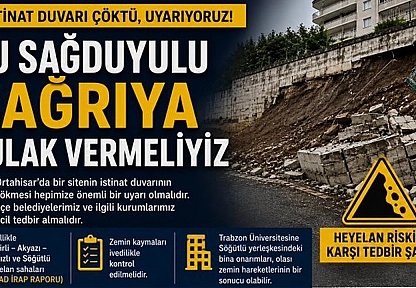 Prof. Dr. Osman Bektaş'tan Trabzon için sağduyulu çağrı