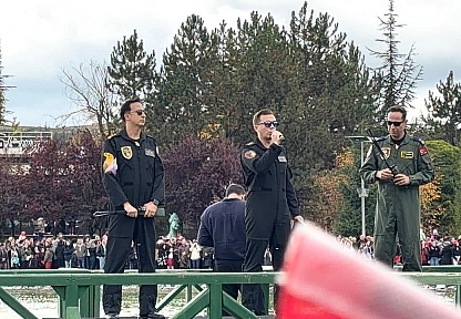 SOLOTÜRK, 29 Ekim'de Eskişehir Semalarındaydı
