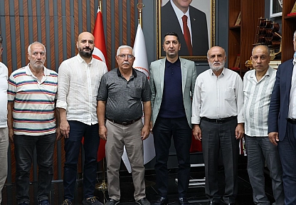 Spor Taban Birliklerinden İl Müdürü Eren'e ziyaret