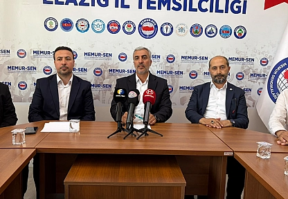 Taha Yusuf Sarıgül, Eğitim-Bir-Sen Elazığ 1 No'lu Şube başkanlığına adaylığını açıkladı
