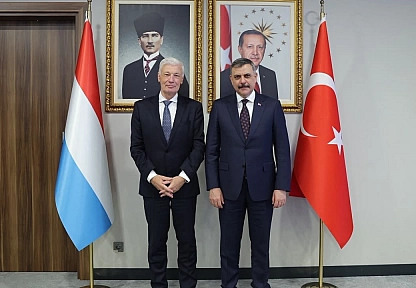 Türkiye ile Lüksemburg arasında güvenlik iş birliği görüşmesi