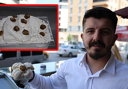 Türkiye'nin ilki Elazığ'dan: Orcikli dondurma