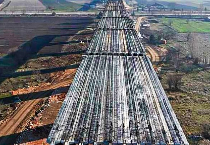 Yüksek hızlı tren hattı'nda çalışmalar sürüyor