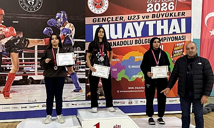 Doğu Anadolu'da büyük başarı: 12 sporcu, 12 madalya