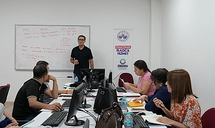 Elazığ Belediyesi'nden gençlerin mesleki gelişimlerine destek sürüyor