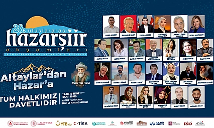 Elazığ'da 28. Uluslararası Hazar Şiir Akşamları başlıyor