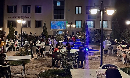 Elazığ'da açık hava sinema etkinliği