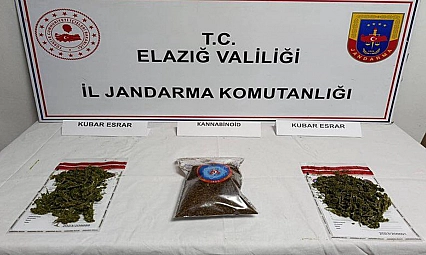 Elazığ'da narkotik operasyonu: 3 şüpheli tutuklandı