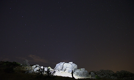Elazığ'da Perseid meteor yağmuru yoğun ilgi gördü
