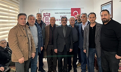 Elazığ Musiki Derneği'nde bayrağı  Fethi Açıkgöz aldı