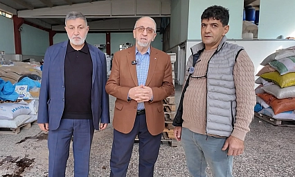 ETB Başkanı Dumandağ, Selden Zarar Gören Üyelerini Ziyaret Etti