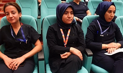 FÜ Hastanesi'nde hijyen ve koruyucu ekipman eğitimi düzenlendi
