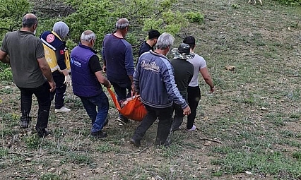 Hayvanlarını Otlatan Şahsa Ayı Saldırdı!