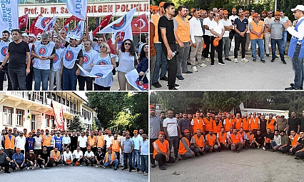 Kamu İşçileri Eylemlerini Sürdürüyor
