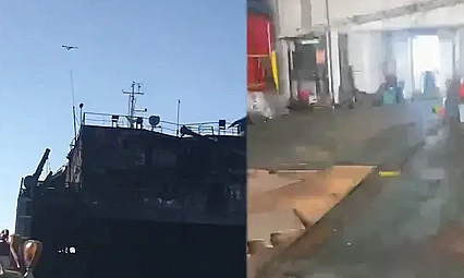 Karadeniz'de Türk gemisine saldırı: 1 ölü, 8 yaralı