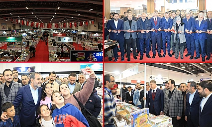 Kitap fuarına yoğun ilgi