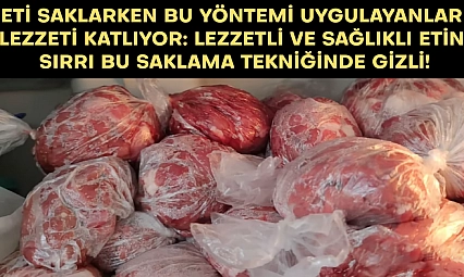 Kurban etini saklarken bu hataları yapmayın: Kurban etini bu şekilde saklarsanız 1 yıl boyunca bozulmuyor!