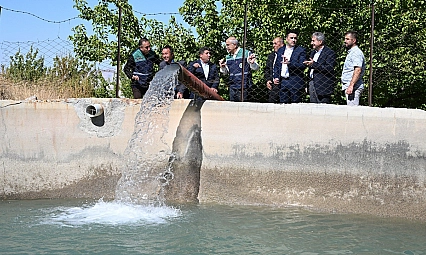 Malatya'da sulama altyapısı güçlendiriliyor