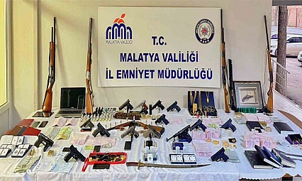 Malatya'da tefecilik ve kumar operasyonu: 31 gözaltı
