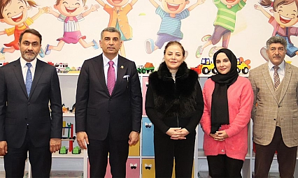 Milletvekili Gürsel Erol'dan Beyaz EV Aile Merkezi'ne Ziyaret