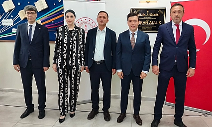 Miryıldız Madencilik'ten Kaymakam Atalık'a anlamlı sürpriz