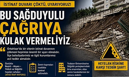 Prof. Dr. Osman Bektaş'tan Trabzon için sağduyulu çağrı