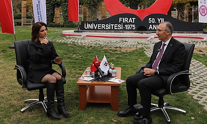 Rektör Prof. Dr. Göktaş'tan Elazığ'a müjdeler