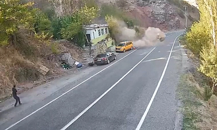 Tunceli'de facianın eşiğinden dönüldü