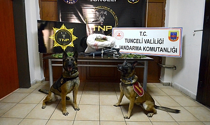 Tunceli merkezli 3 ilde uyuşturucu operasyonu: 23 kilo esrar ele geçirildi