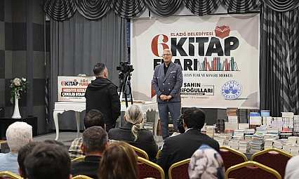 Yayınevi temsilcileri Elazığ'ın Kitap Fuarı'na olan ilgisinden memnun