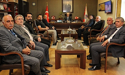Yeniden Refah Partisi'nden kamu kurumlarına ziyaret