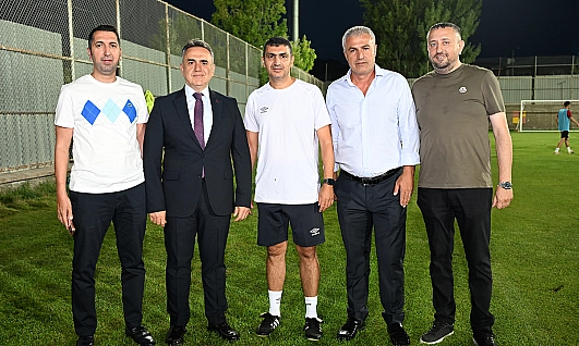 Elazığ İl Emniyet Müdürü Aydın Karan'dan Elazığspor'a Ziyaret